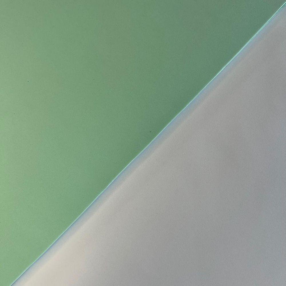 Pacote 05 Folhas Eva 4mm 40x47 Evamax Verde Bebê - 1