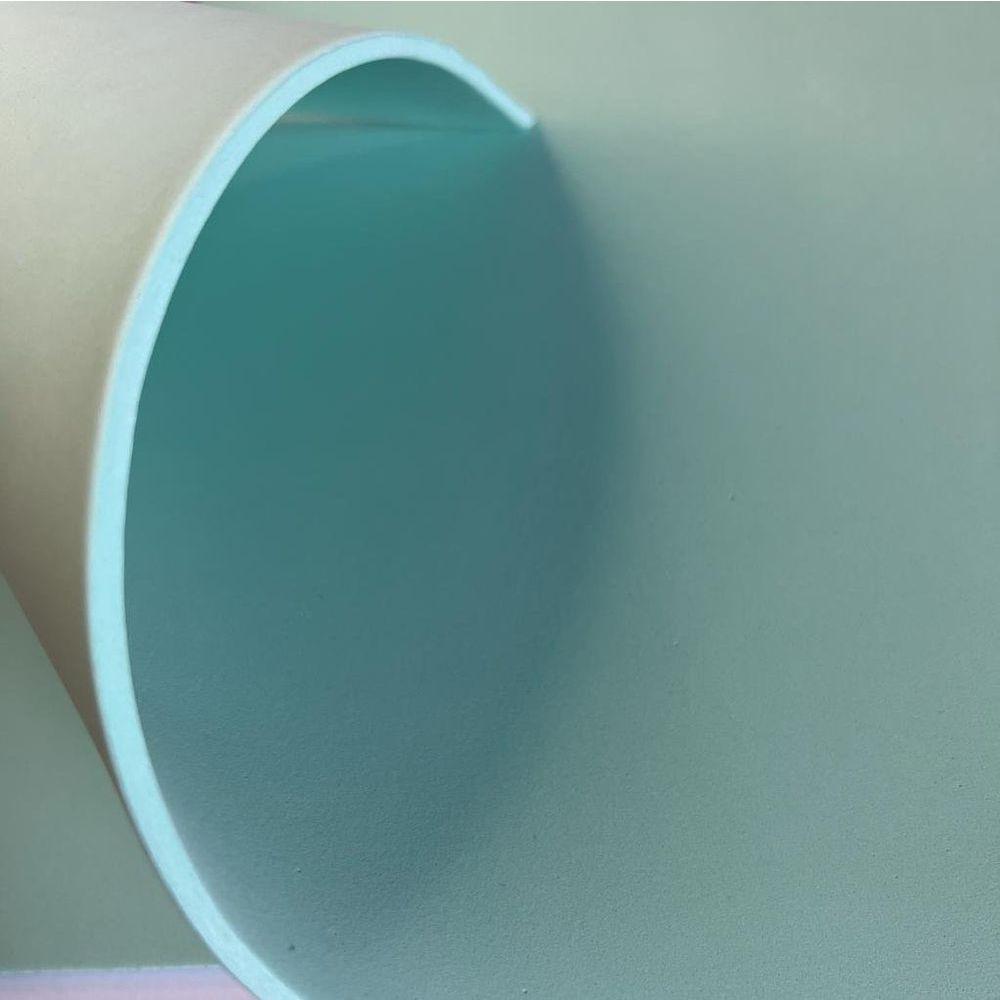 Pacote 05 Folhas Eva 4mm 40x47 Evamax Verde Bebê - 2