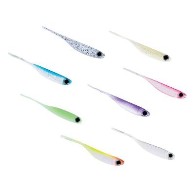 Isca Artificial Silicone Cardume Soft W212 5cm C/8 Unidades