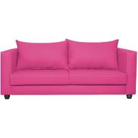 Sofá 2 Lugares Lisboa Suede - Doce Sonho Móveis Pink - 6