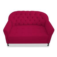 Namoradeira Julia A02 Suede - Amarena Móveis Cor Pink - 2