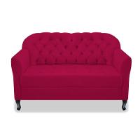 Namoradeira Julia A02 Suede - Amarena Móveis Cor Pink - 4