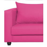 Sofá 2 Lugares Lisboa Suede - Amarena Móveis Cor Pink - 2