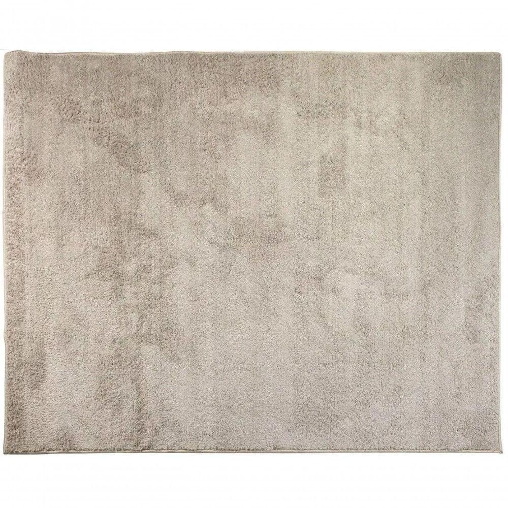 Tapete Sala Escritório 1,50 X 2,00 M Macio Antiderente Areia - 5