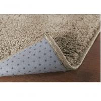 Tapete Sala Escritório 1,50 X 2,00 M Macio Antiderente Areia