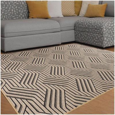 Tapete Sala Quarto Funcional Azulejo 2,00 X 2,50  Titulo Bege-72