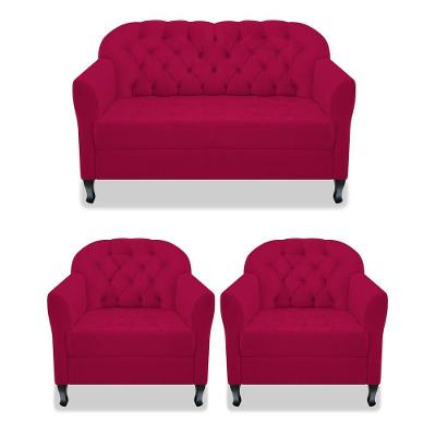 Kit Namoradeira E 02 Poltrona Julia A02 Pink