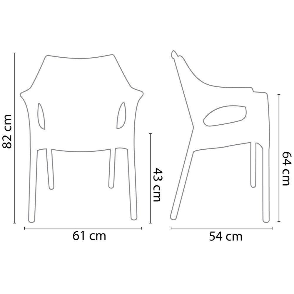 Cadeira Relic I'm In Verde Alecrim Grifit - 6