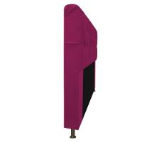 Cabeceira Estofada Lady Com Strass 140 Cm Queen Size Suede - Doce Sonho Móveis Pink - 3