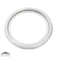 Porta Grelha Caixilho Redondo 10cm Em Inox - 1