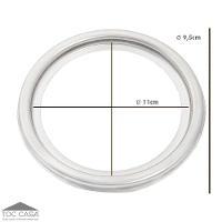 Porta Grelha Caixilho Redondo 10cm Em Inox - 2