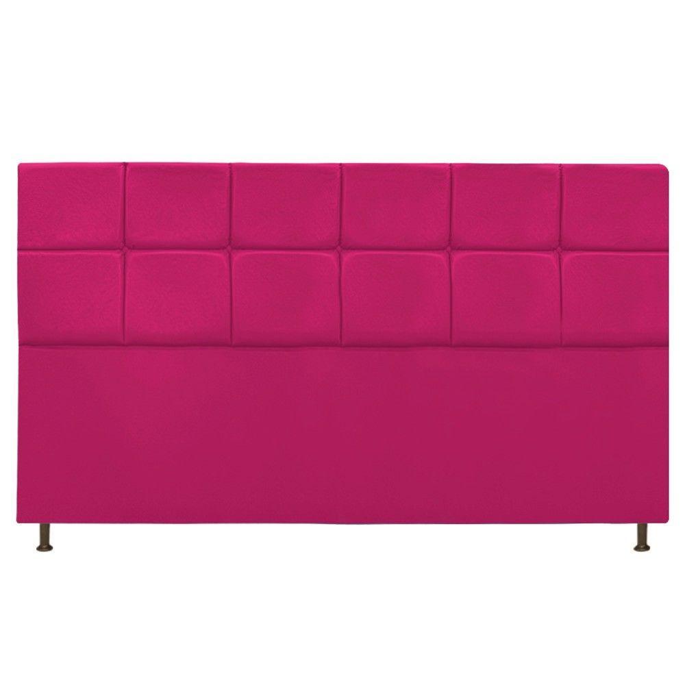 Cabeceira Damares 195 Cm King Size Com Botonê Suede Pink - 3