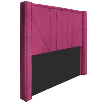 Cabeceira Solteiro 90cm Suede Pink