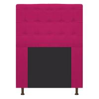 Cabeceira Dama 90 Cm Solteiro Com Botonê Suede Pink - 3