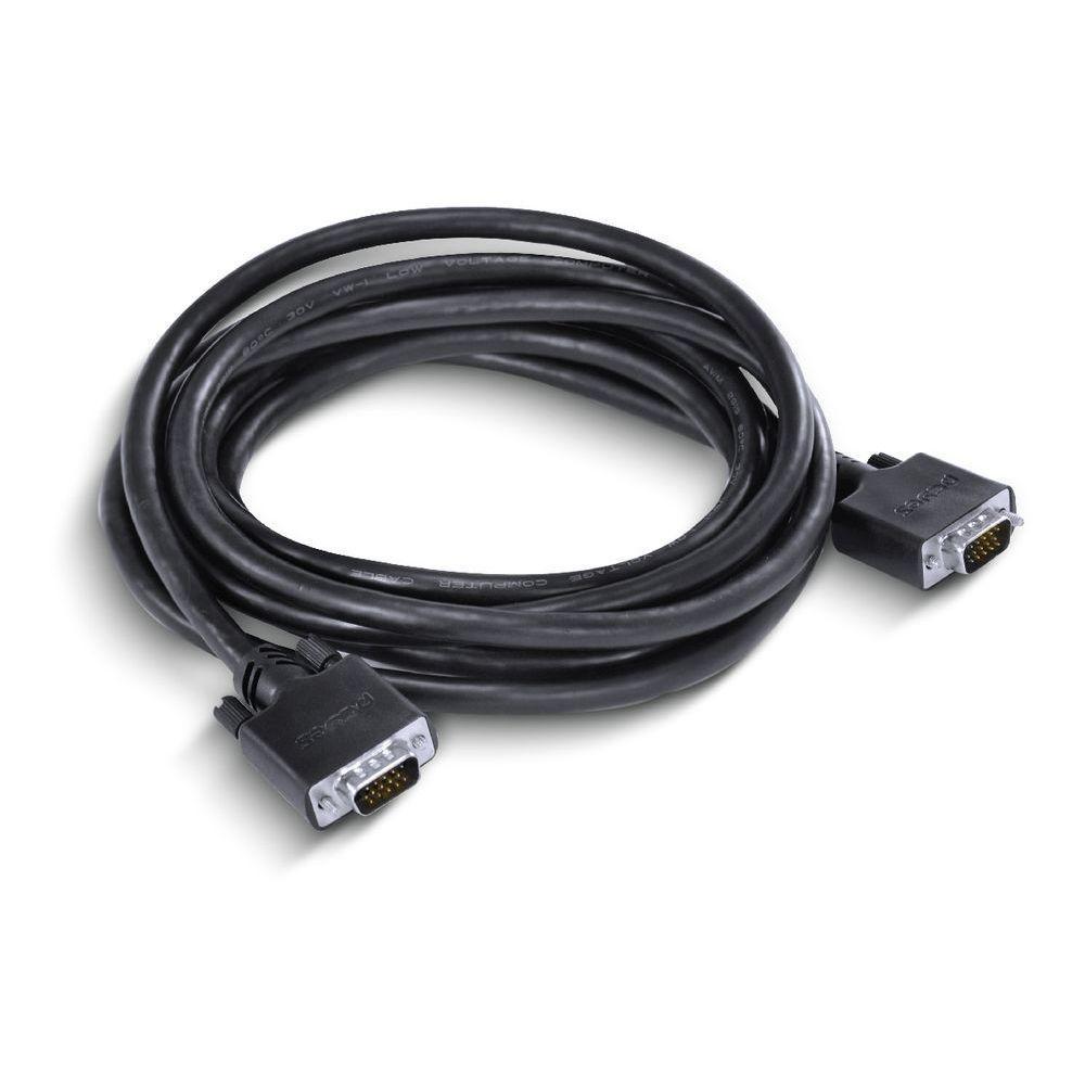 Cabo De Vídeo Vga 15 Pinos Macho Para Vga 15 Pinos Macho 28awg Puro Cobre 3 Metros - Pvm15-3 - 1