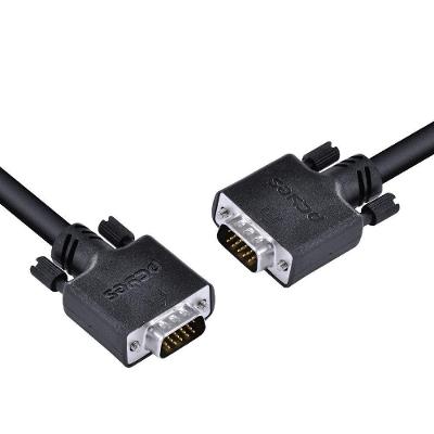Cabo De Vídeo Vga 3+6 15 Pinos Macho Para Vga 3+6 15 Pinos Macho 28awg Puro Cobre 40 Metros