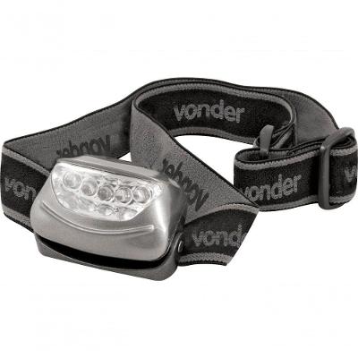 Lanterna 5 Leds Lc005 Para Cabeça 3Aaa