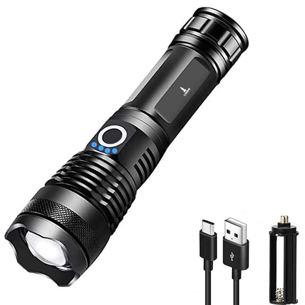 Lanterna Tática Led Cree Lorben T9 P50 168000w 327000 Lúmens Zoom 2000x Gt6089 - 10