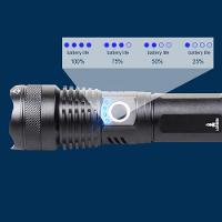 Lanterna Tática Led Cree Lorben T9 P50 168000w 327000 Lúmens Zoom 2000x Gt6089