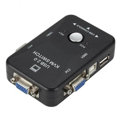 Chaveador Kvm Switch 2 Portas - 2 Cpu Na Mesma Estação-monitor