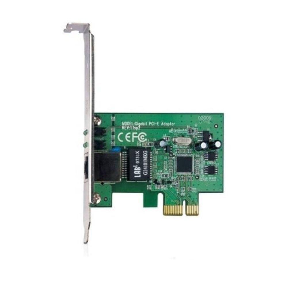 Placa De Rede Pci-e Express Lan Ethernet 100-1000 Gigabit - 1