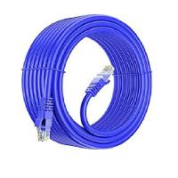 Cabo De Rede Plus Cable Pc Eth5e Patch Cord Cat5e Azul 30 Metros - 1