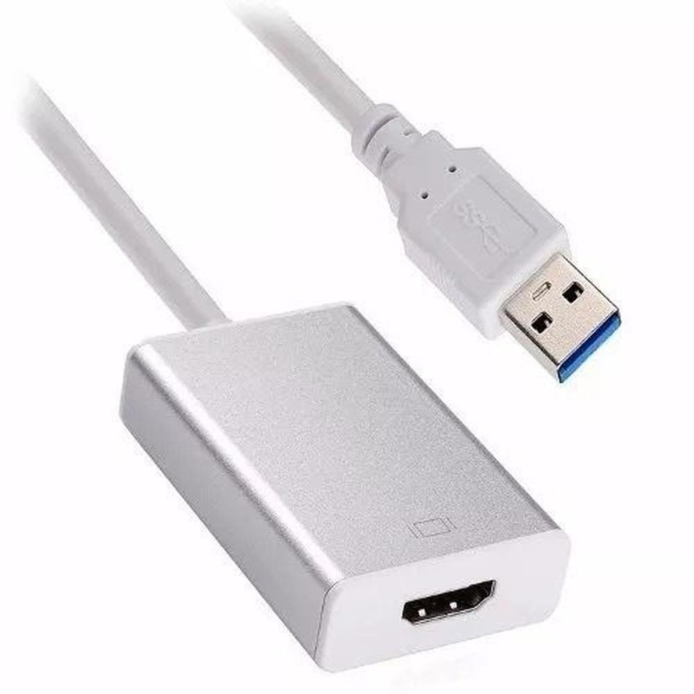 Adaptador Conversor Usb 3.0 Para Hdmi Vídeo 1080p Windows - 1
