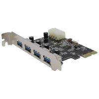 Placa Pci-e 4 Portas Usb 3.0 5gb-s Usb 1 Sata Pci Express 1x - 1