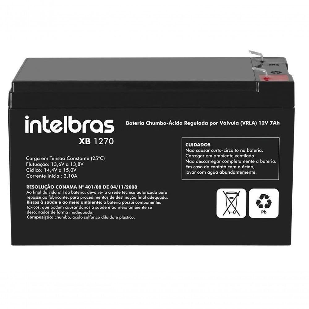 Bateria Interna Selada Para Nobreak 12v 7a Intelbras - 1