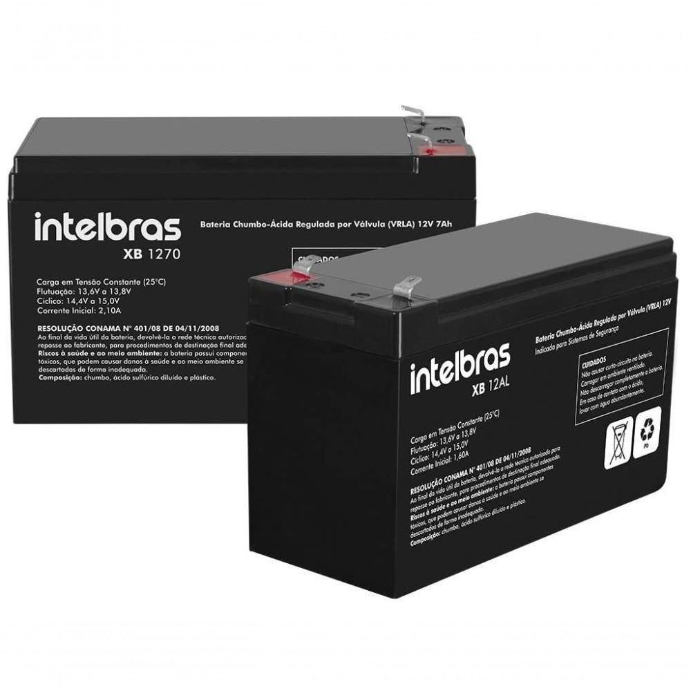 Bateria Interna Selada Para Nobreak 12v 7a Intelbras - 2