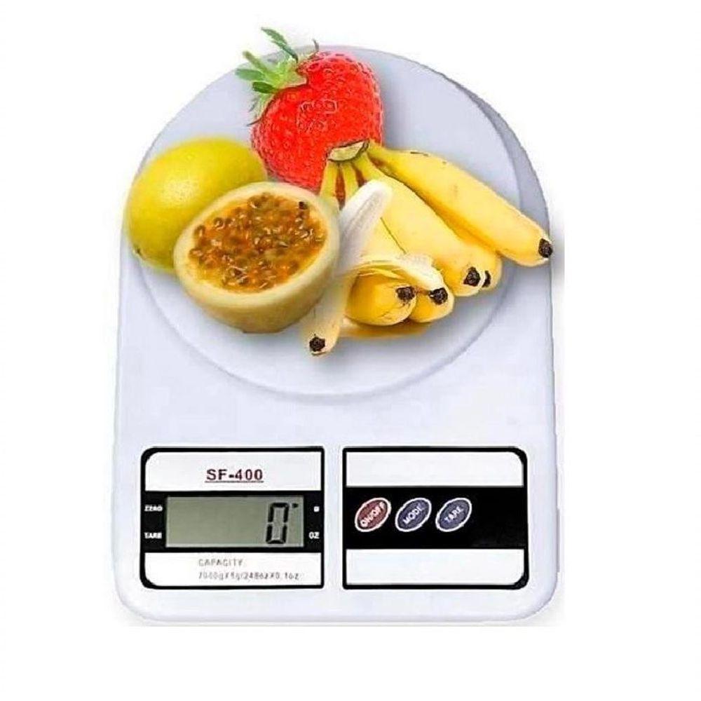 Balança Digital Cozinha Alta Precisão 1g Até 10kg Dieta E Nutrição - 1