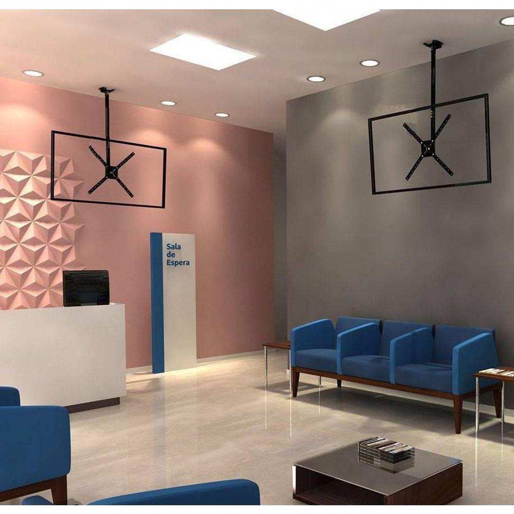 Suporte Para Tv Lcd Led Plasma Teto Articulado 23 A 55 Polegadas Ar- C002st - 5