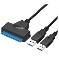 Adaptador Usb 3.0 Para Sata Iii Hd Notebook 2.5mm E Ssd - 10