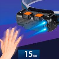 Lanterna De Cabeça Recarregavel Com Sensor De Movimento - 3