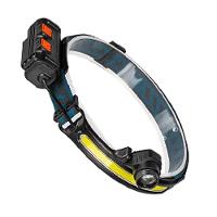 Lanterna De Cabeça Recarregavel Com Sensor De Movimento - 5