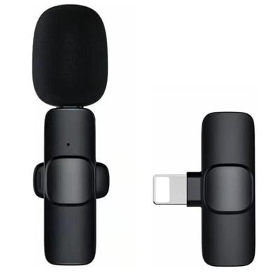 Microfone Lapela Sem Fio 2.4ghz Compatível Com Iphone Ipad Lightning
