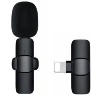 Microfone Lapela Sem Fio 2.4ghz Compatível Com Iphone Ipad Lightning - 1