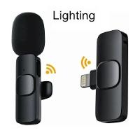 Microfone Lapela Sem Fio 2.4ghz Compatível Com Iphone Ipad Lightning - 9