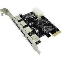 Placa Controladora Pci Express 1x Pci-e Com 4 Portas Usb 3.0 Dp-43 - 1