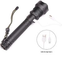 Lanterna Led Xhl-p90 Super Potente Em Alumínio Com 2 Baterias Recarregaveis Bm-8503 - 7