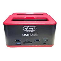 Dock Station Case Para 2 Hd Sata Pendrive Sd Usb 3.0 Kp-hd820 - 4