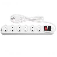 Filtro De Linha Régua Extensão Com 6 Tomadas 2p+t Com Cabo 3 Mts Bivolt - 2