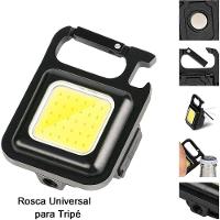 Mini Lanterna Led Chaveiro Mosquetão Portáti Imã Potente Usb - 4