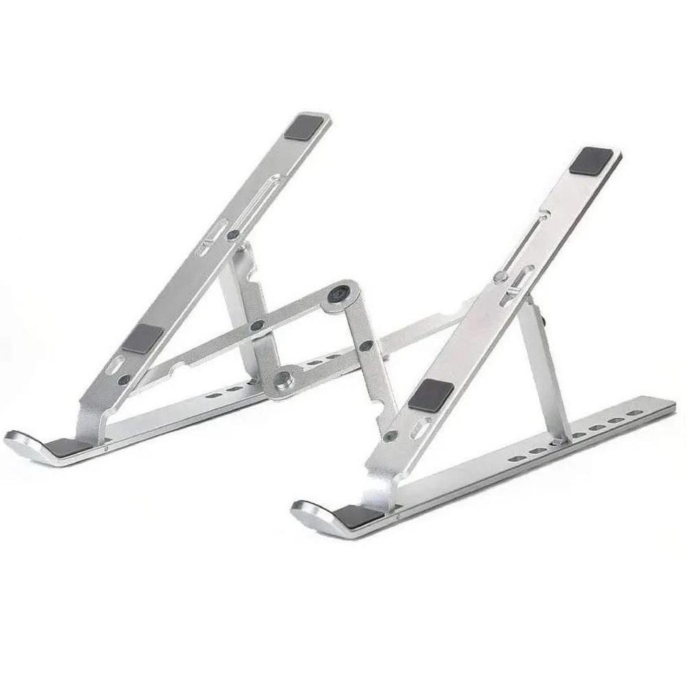Suporte Dobrável Para Notebook, Tablet Portátil Slim Alumínio - 4