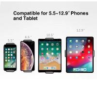 Suporte Veicular Para Encosto Banco Carro Para Celular E Tablet - 2