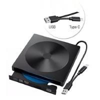 Drive Gravador De Cd-dvd Externo Usb 3.0 E Type-c Kp-le303 - 1