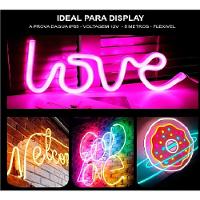 Fita Led Mangueira Neon 5 Mts Iluminação Flexível Corte 2.5 Cm - Rosa - 2