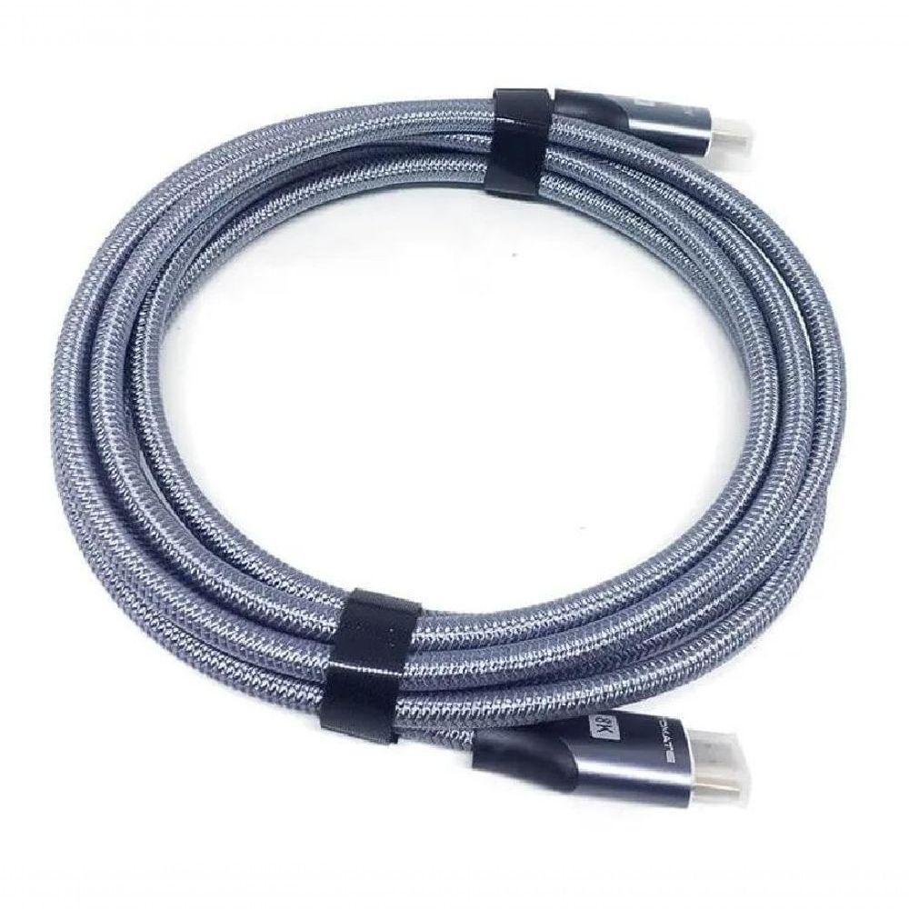 Cabo Hdmi 8k 60hz - 4k 120hz - 2.1v Full Ultra Hd Dolby Truehd, Dts-hd 1.5 Mts - 3