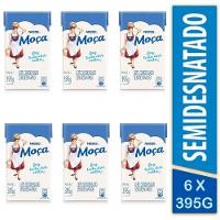 6 Leite Condensado Semidesnatado Nestlé Moça Caixa 395g - 1