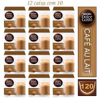 12 Caixa Café Nescafé Café Au Lait Dolce Gusto Bebida Lactea - 2